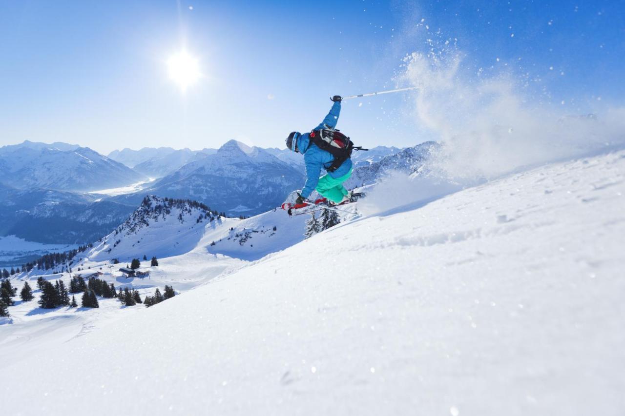 Alpenmotel Saeuling พินส์วาง ภายนอก รูปภาพ